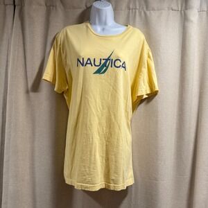 Nautica Mens XXL T-Shirt Bundle Logo Graphic‎ Short Sleeve Cotton Top